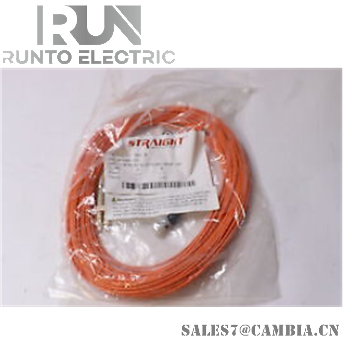 Foxboro P0972TS Straight Fiber Optic Cable