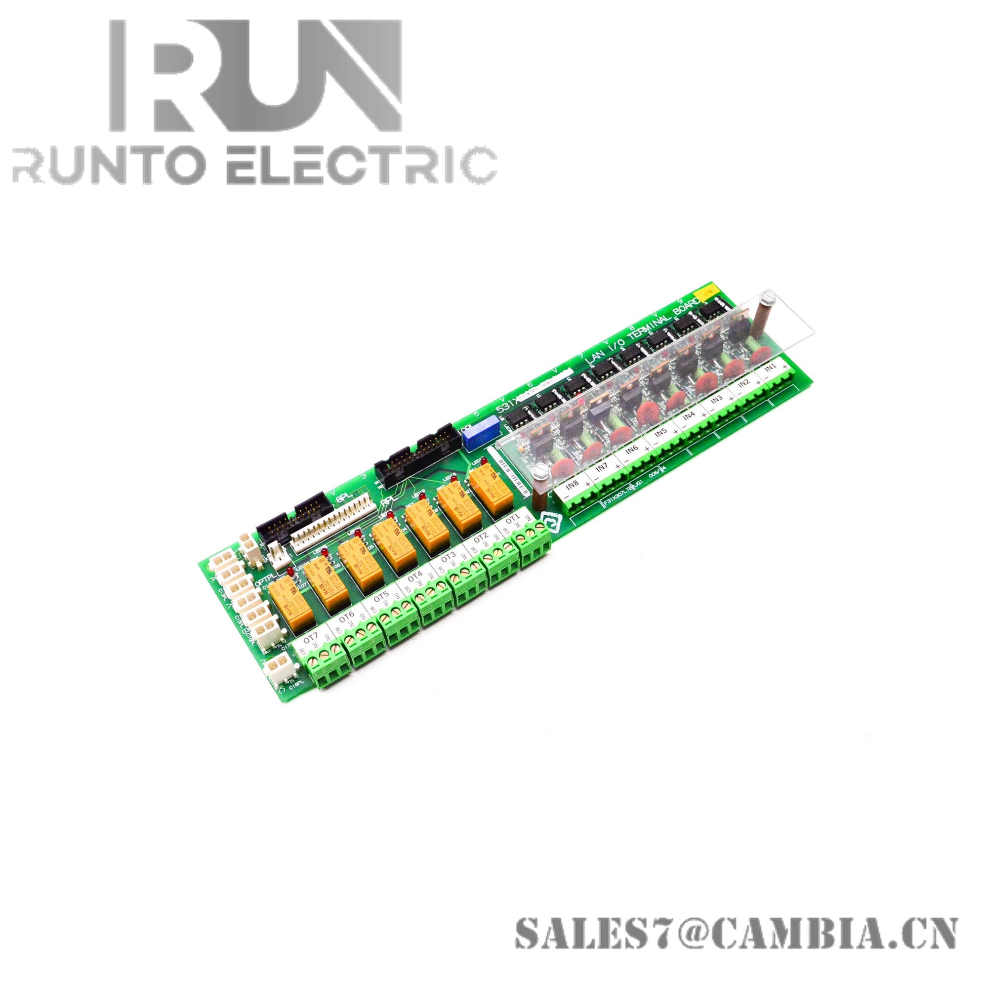 GE 531X307LTBAKG1 I/O TERMINAL BOARD